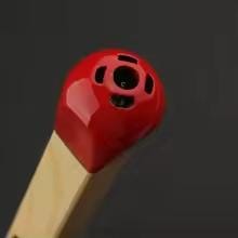Matchstick-style lighter – Refillable decorative lighter - 1 Pc